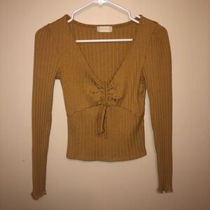 Altar’d State Long Sleeve Crop Top